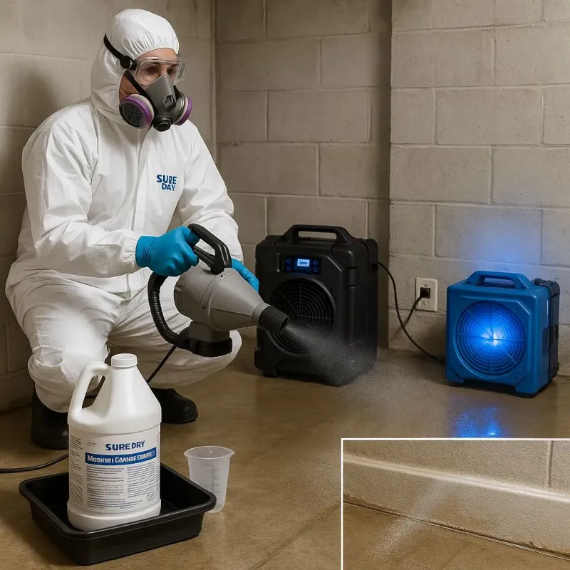 Sanitization and Odor Removal process in Long Grove, IL