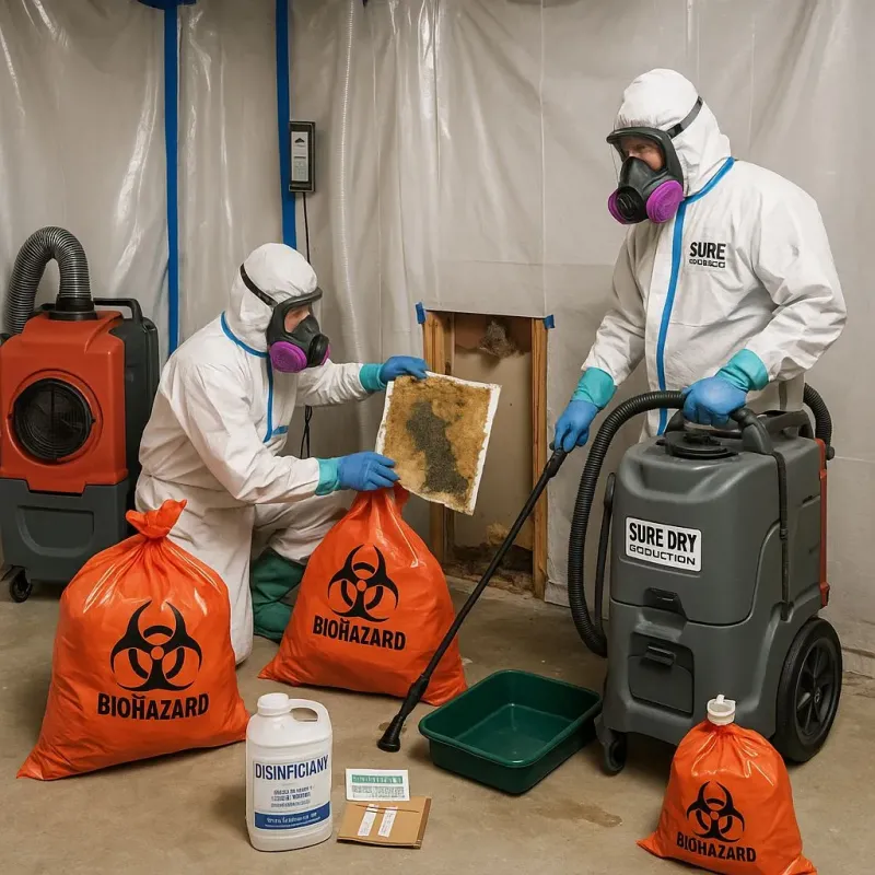 Contaminated Water Handling Protocols process in Long Grove, IL