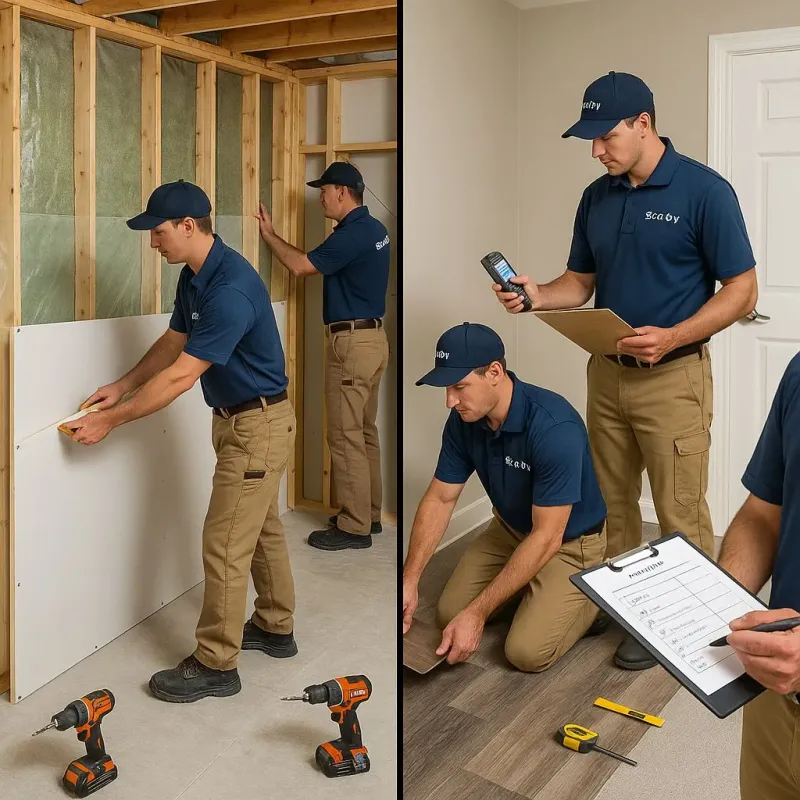Repairs and Reconstruction process in Long Grove, IL